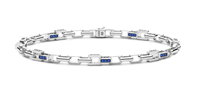 Bracciale Zancan Uomo insigna color in Argento ESB320-BL - ESB320-BL